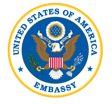Logo von Referenzfirma der Botschaft der USA